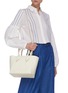 Figure View - Click To Enlarge - MÉTIER - 'Perriand' medium leather tote bag