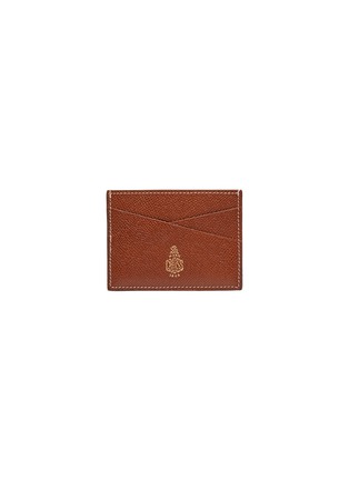 Main View - Click To Enlarge - MARK CROSS - Logo stamped leather cardholder