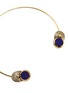 Detail View - Click To Enlarge - ANTON HEUNIS - 'Lily Pad' vintage stones necklace