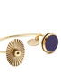 Detail View - Click To Enlarge - ANTON HEUNIS - 'Lily Pad' vintage stones cuff
