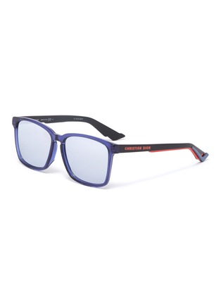 Main View - Click To Enlarge - DIOR - DiorB24.2F rectangular acetate frame sunglasses