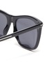 Detail View - Click To Enlarge - DIOR - BlackTie268S angular acetate frame sunglasses