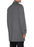 Back View - Click To Enlarge - EQUIL - Double Face Conceal Button Front Cashmere Coat
