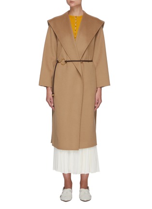 Main View - Click To Enlarge - EQUIL - Shawl Collar Cashmere Long Coat