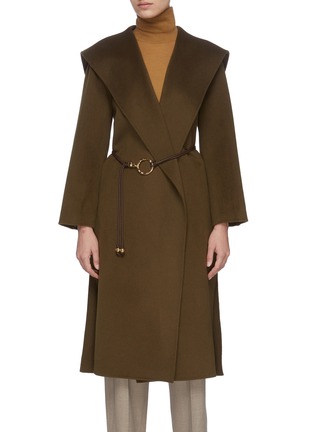 Main View - Click To Enlarge - EQUIL - Shawl Collar Cashmere Long Coat