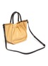 Detail View - Click To Enlarge - PROENZA SCHOULER - Ruched small leather tote