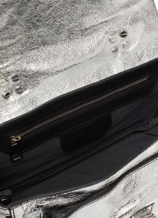 Detail View - Click To Enlarge - PROENZA SCHOULER - 'PS1 Tiny' metallic leather bag
