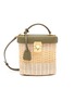 Main View - Click To Enlarge - MARK CROSS - Benchley rattan shoulder bag