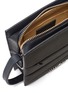 Detail View - Click To Enlarge - JACQUEMUS - 'Le Carre' padded nylon leather strap crossbody bag