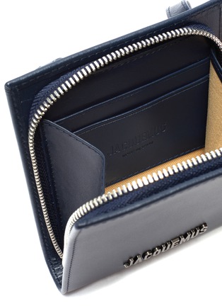 Detail View - Click To Enlarge - JACQUEMUS - 'Le Gadjo' pipe seam logo embellished pouch