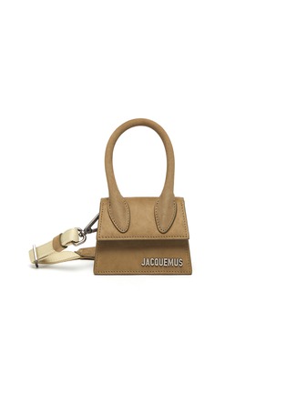 Main View - Click To Enlarge - JACQUEMUS - Le Chiquito Homme' suede top handle bag