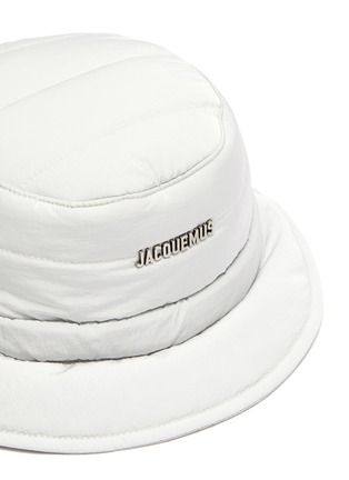 Detail View - Click To Enlarge - JACQUEMUS - Le Bob Doudoune' nylon bucket hat