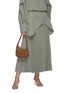 Figure View - Click To Enlarge - THE ROW - Half moon leather bag