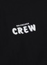  - BALENCIAGA - 'Crew' slogan print short sleeve shirt