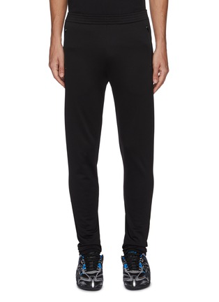 Main View - Click To Enlarge - BALENCIAGA - Slim fit cotton terry track pants