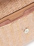 Detail View - Click To Enlarge - STELLA MCCARTNEY - 'Falabella' metallic woven mini crossbody bag