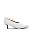 Main View - Click To Enlarge - STELLA MCCARTNEY - Metal anklet point toe leather pumps