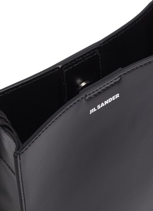 Detail View - Click To Enlarge - JIL SANDER - 'Tangle' small leather handbag