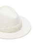 Detail View - Click To Enlarge - EUGENIA KIM - 'Blaine' Pearl Embellished Tulle Band Fedora Hat