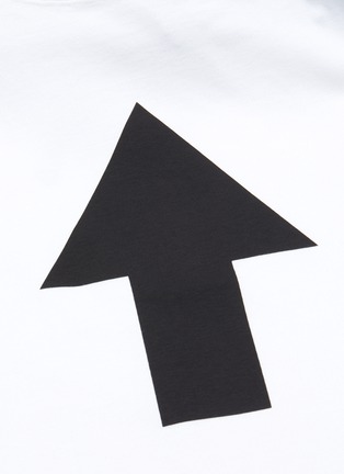  - BALENCIAGA - Arrow graphic print oversized T-shirt