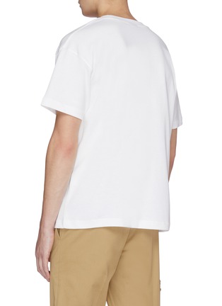 Back View - Click To Enlarge - JACQUEMUS - 'On y va' print graphic cotton T-shirt