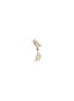 Main View - Click To Enlarge - SARAH & SEBASTIAN - 'Chroma' Australian opal cartilage 10k gold diamond single earring