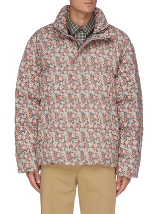 Main View - Click To Enlarge - GUCCI - 'Mary on Panama' floral print quilted puff jacket