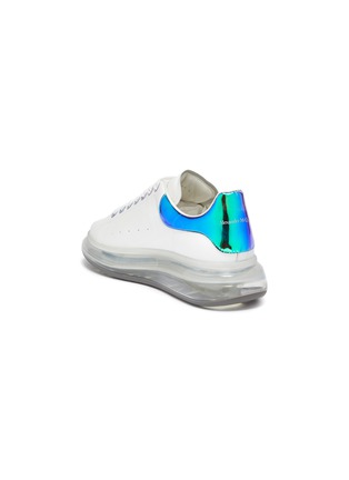  - ALEXANDER MCQUEEN - Iridescent tab vapor wedge sneakers