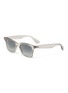 Main View - Click To Enlarge - RAY-BAN - 'Wayfarer' transparent acetate square frame sunglasses