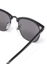 Detail View - Click To Enlarge - RAY-BAN - 'Clubmaster' acetate square frame sunglasses