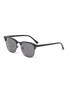 Main View - Click To Enlarge - RAY-BAN - 'Clubmaster' acetate square frame sunglasses