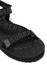 Detail View - Click To Enlarge - BURBERRY - 'Patterson' logo jacquard sandals