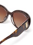 Detail View - Click To Enlarge - BURBERRY - Tortoiseshell effect cateye frame sunglasses