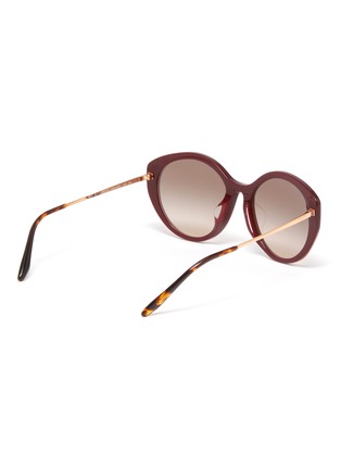 Figure View - Click To Enlarge - PRADA - Acetate frame cateye sunglasses
