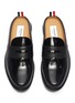 Figure View - Click To Enlarge - THOM BROWNE  - Slip on penny loafers