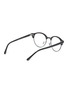 Figure View - Click To Enlarge - RAY-BAN - 'Clubround' round acetate metal frame optical glasses