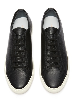 common projects achilles grained leather sneakers