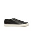 Main View - Click To Enlarge - COMMON PROJECTS - 'Achilles Pebble' lace up grain leather sneakers