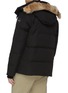 Back View - Click To Enlarge - CANADA GOOSE - 'Wyndham' black label fur trimmed hood parka