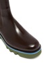 Detail View - Click To Enlarge - DRIES VAN NOTEN - Contrast microfibre sole leather Chelsea boots
