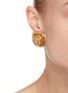 Figure View - Click To Enlarge - IVI - 'Toy' extra large clip earrings