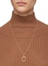 Figure View - Click To Enlarge - IVI - Gold plated large toy charm necklace