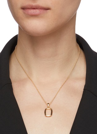 Figure View - Click To Enlarge - IVI - Gold plated small toy charm necklace