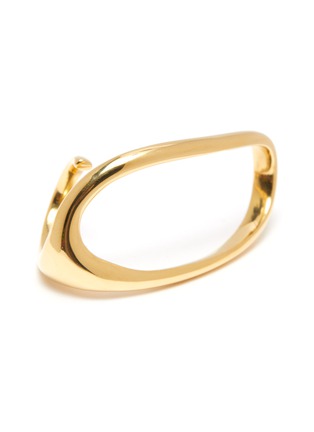 Main View - Click To Enlarge - ANNE MANNS - 'Peri' adjustable 24k gold-plated sterling silver ring