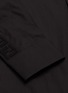  - FENDI - Logo embossed sleeve button up shirt