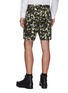 Back View - Click To Enlarge - FENDI - Camouflage eye print shorts