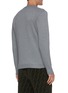 Back View - Click To Enlarge - FENDI - Wallet Pocket V Neck Wool Sweater