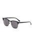 Main View - Click To Enlarge - RAY-BAN - Acetate horn rimmed square frame sunglasses