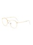Main View - Click To Enlarge - RAY-BAN - Metal round frame anti blue ray optical glasses