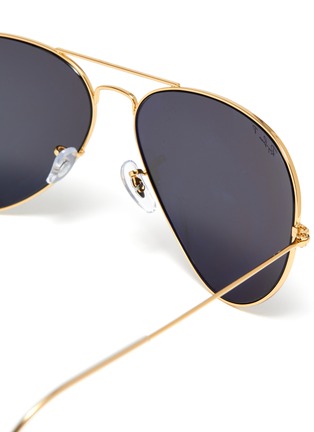 Detail View - Click To Enlarge - RAY-BAN - Classic metal frame aviator sunglasses